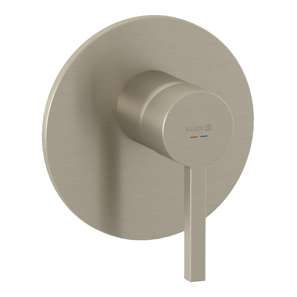 Kludi NOVA FONTE Puristic Встраиваемый смеситель для душа 88022, никель брашированный