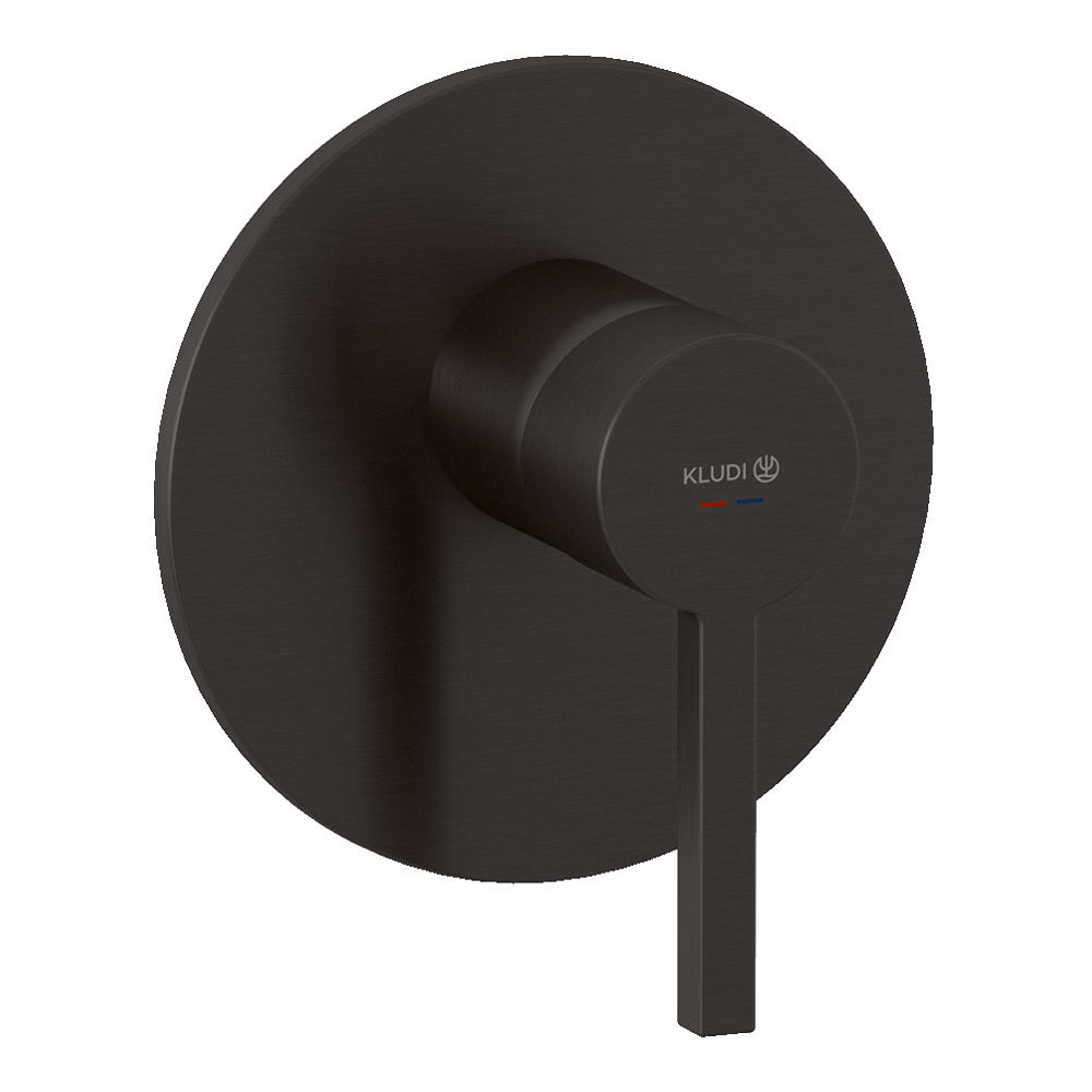 Kludi NOVA FONTE Puristic Встраиваемый смеситель для душа 88022, сталь оружейная