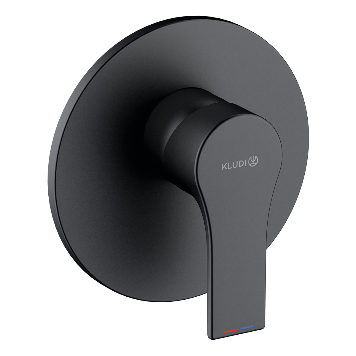 Kludi ZENTA SL Встраиваемый смеситель для душа внешняя часть для 88022, черный матовый