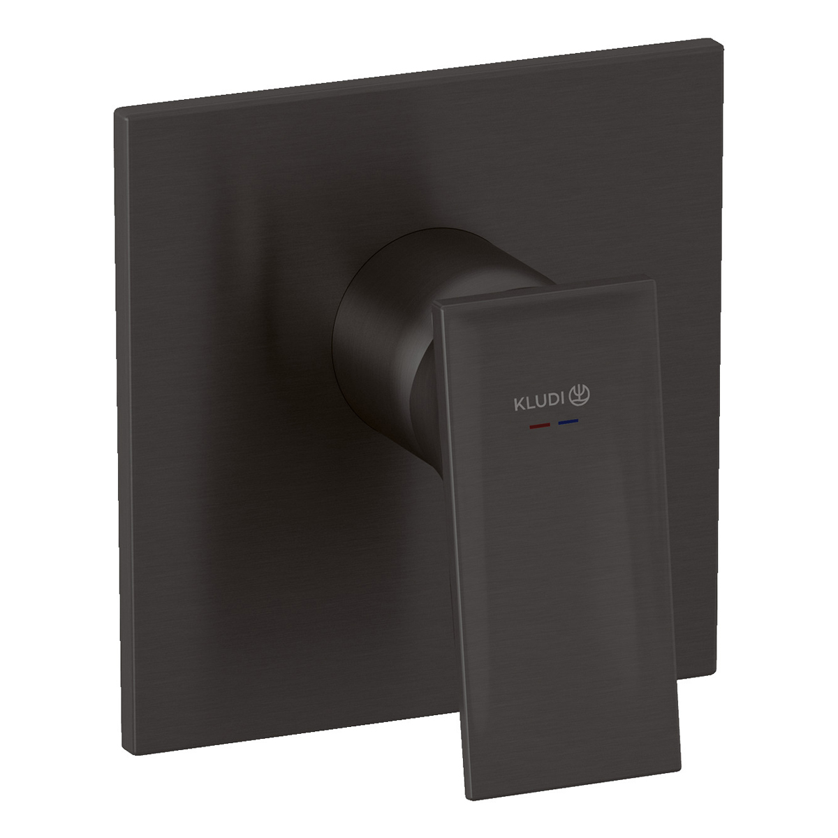 Kludi Decus Встраиваемый смеситель для душа SLIM.BOXX 88022, сталь оружейная