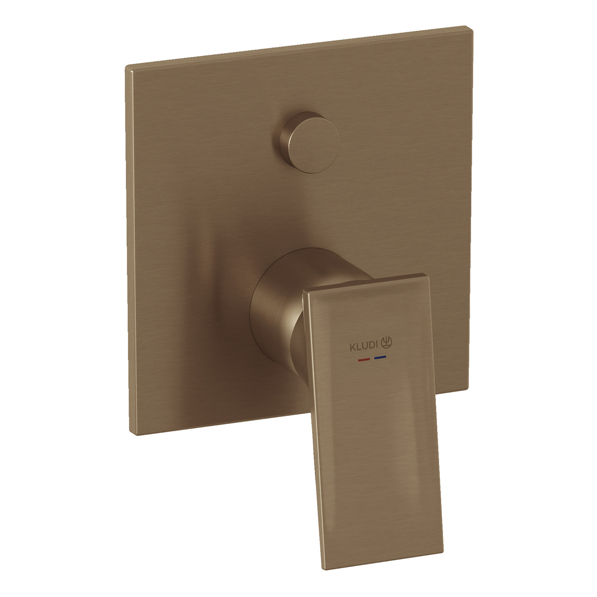 Kludi Decus Встраиваемый смеситель для ванны и душа SLIM.BOXX 88022, бронза брашированная