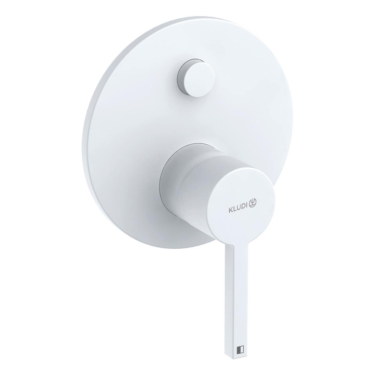 Kludi NOVA FONTE Puristic встраиваемый смеситель для ванны и душа 88022, белый матовый