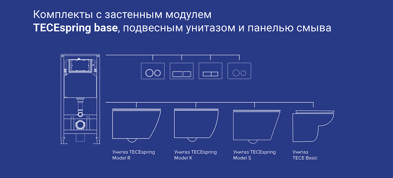 комплекты tecespring base